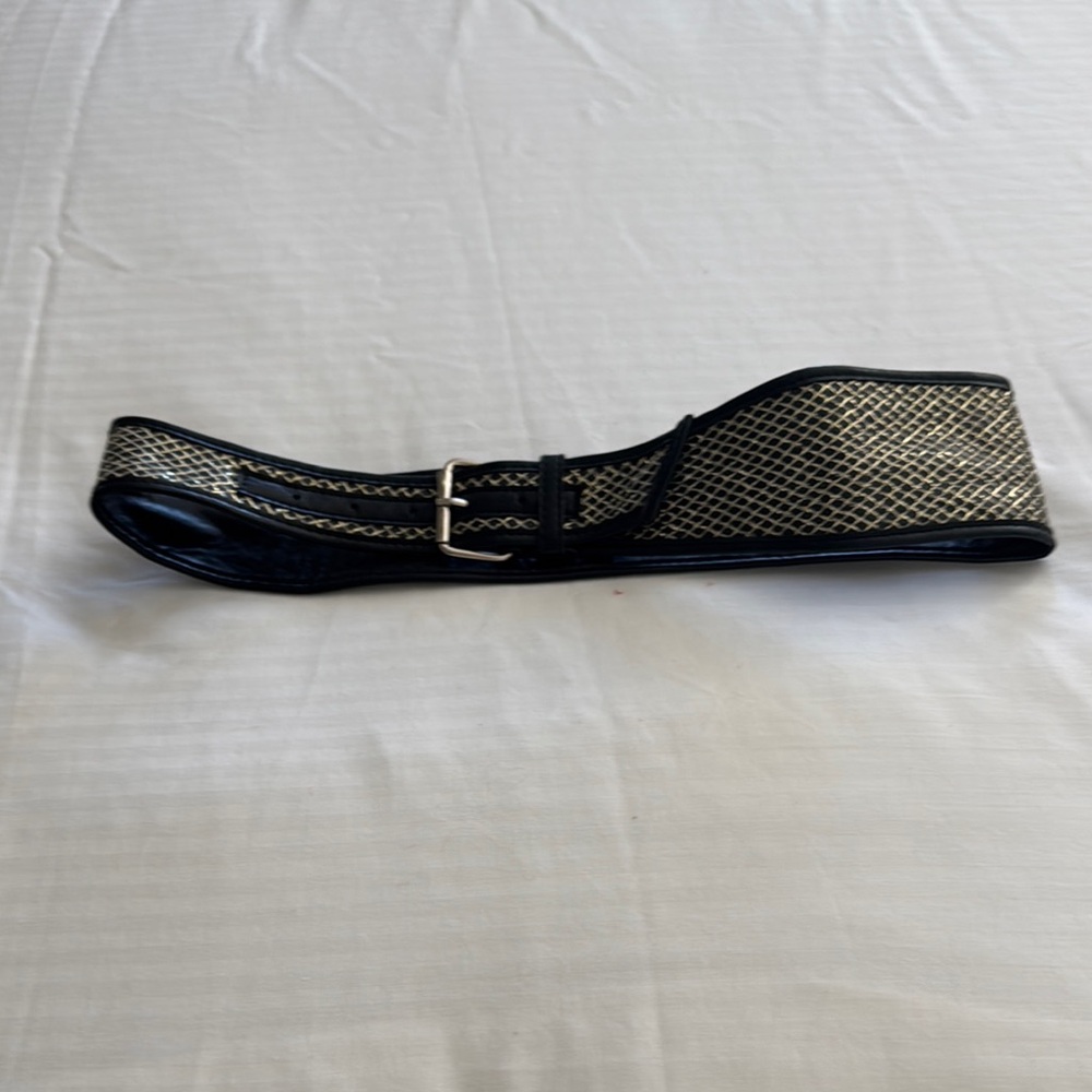 Black and Gold Belt
